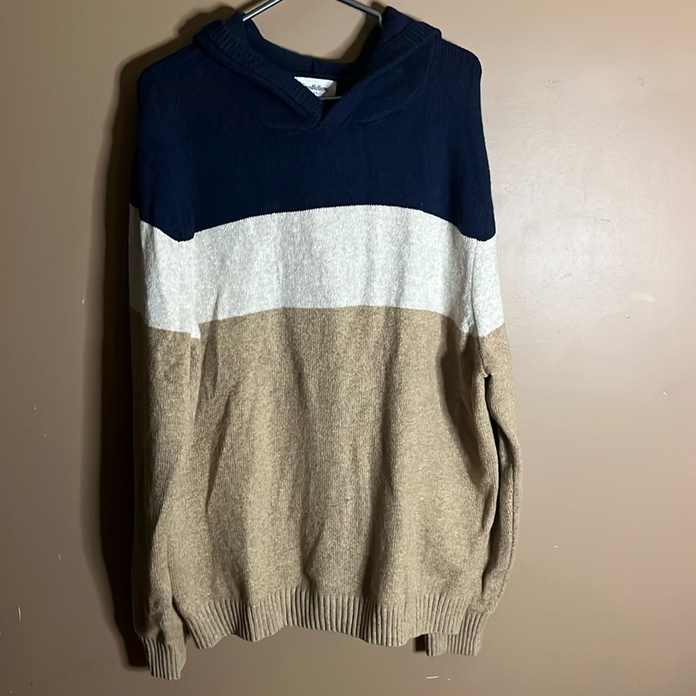 😄Hooded sweater oversized layers